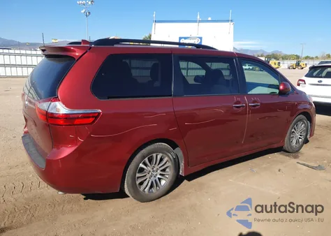 2018 Toyota Sienna Xle из США, поврежденный, VIN 5TDYZ3DC2JS916482
